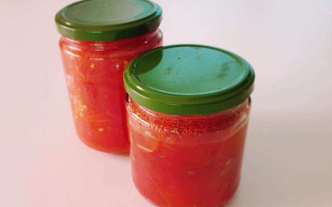 Conserva de tomate leccion