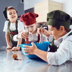 talleres cocina niños